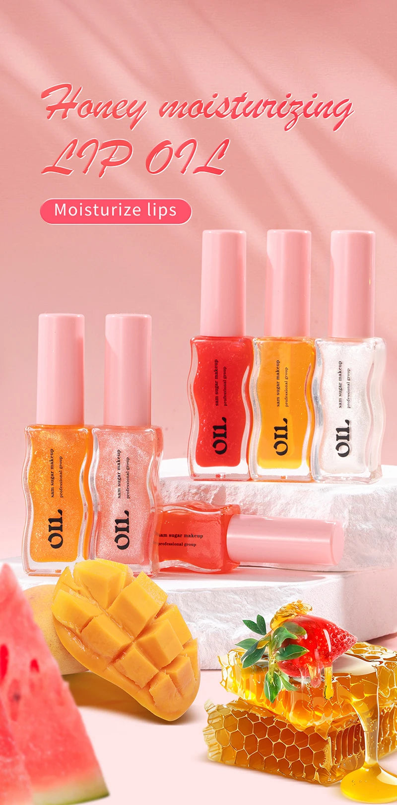 Gloss pour lèvres au Miel